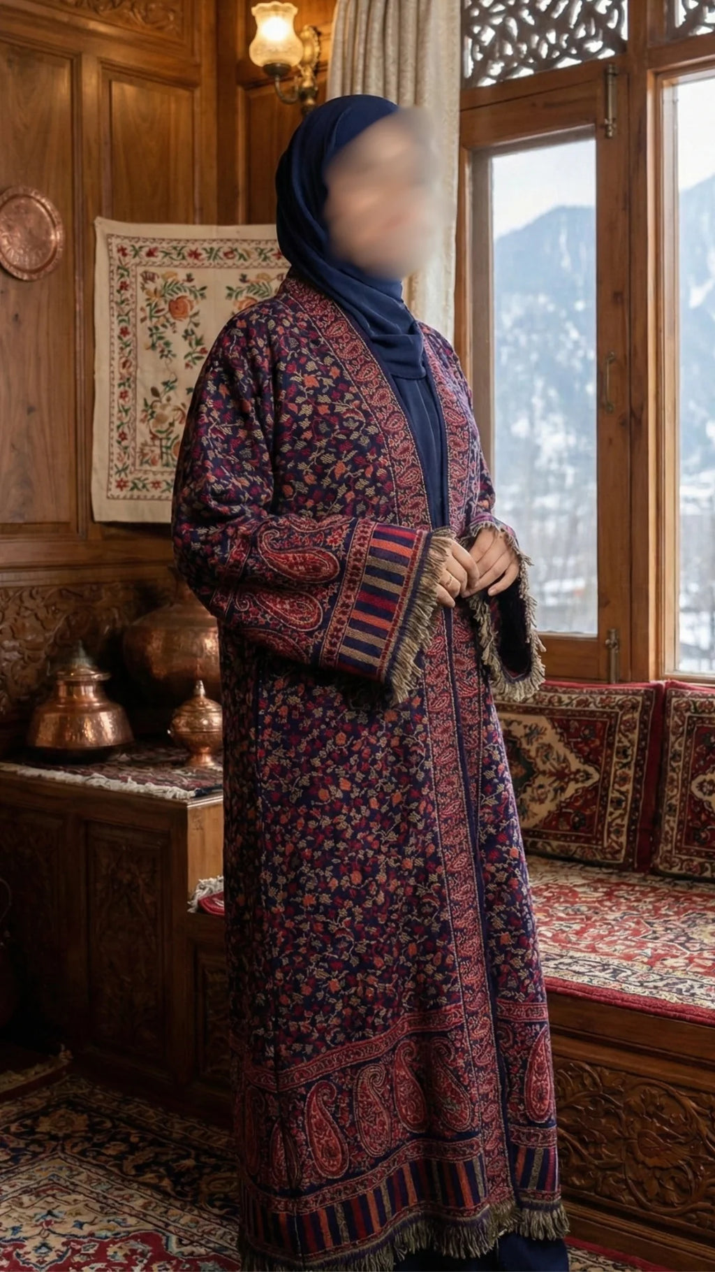 Pashora Supreme Pashmina Abaya