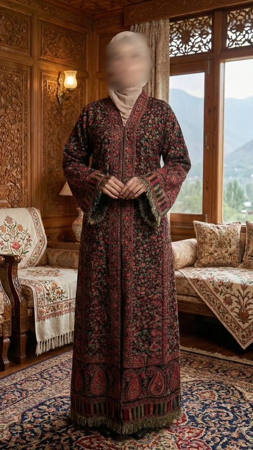 Pashora Heritage Pashmina Abaya