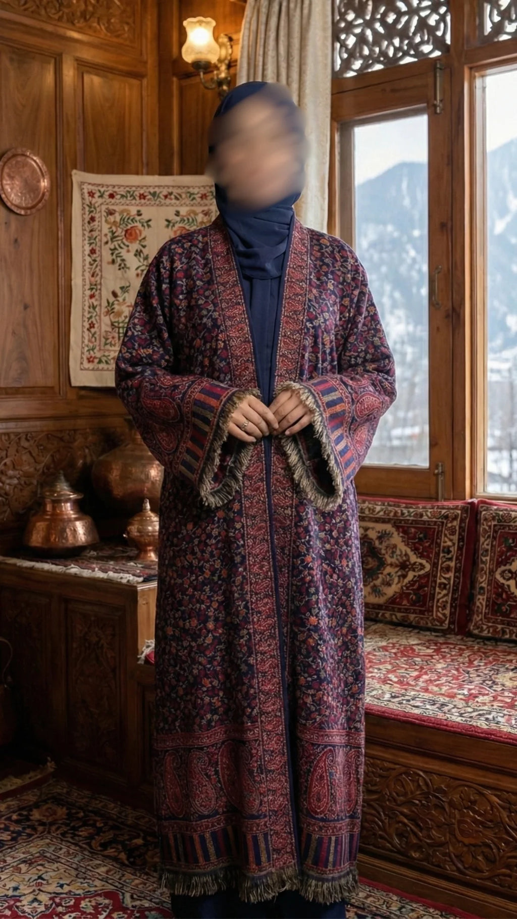 Pashora Supreme Pashmina Abaya