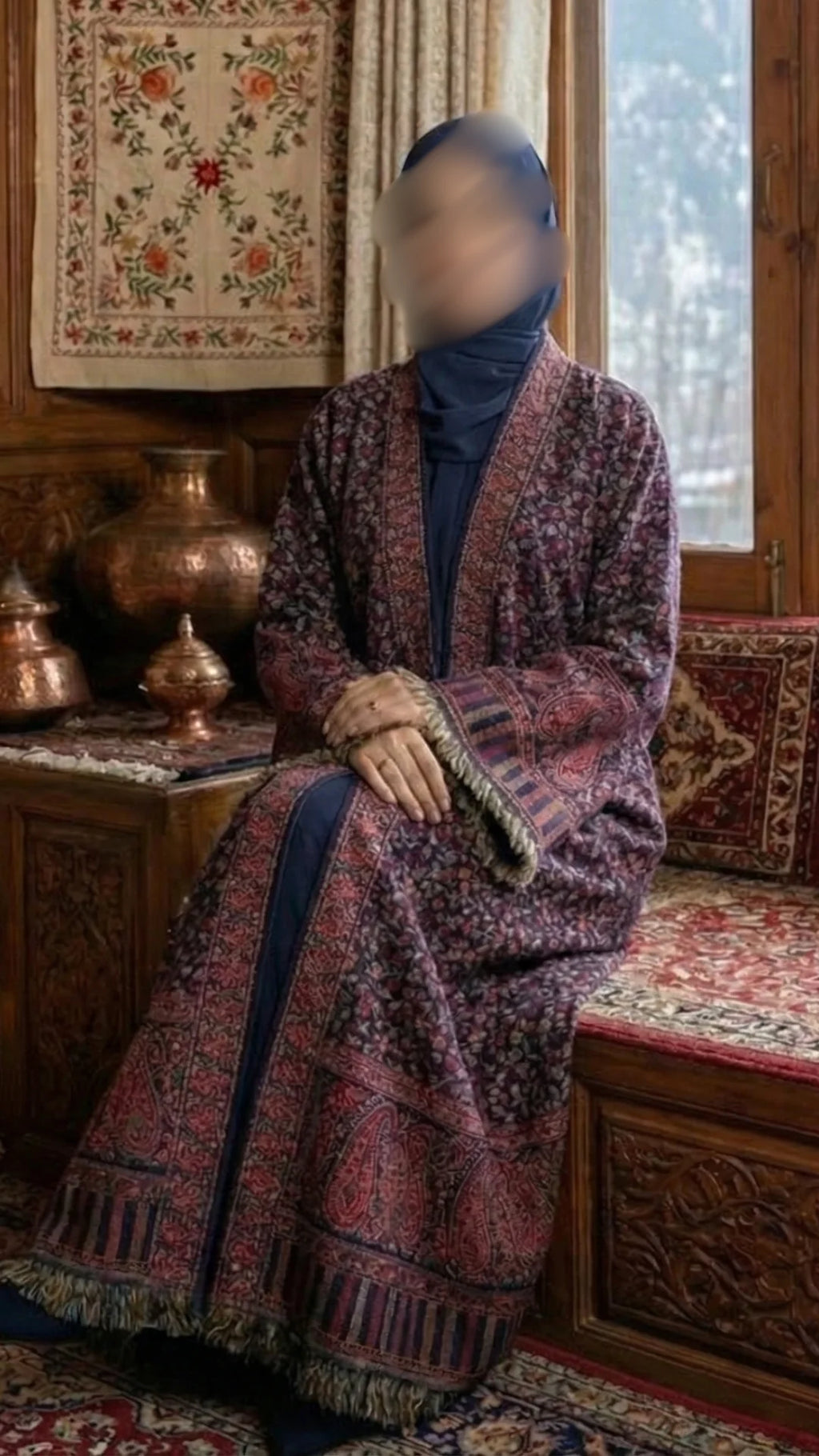 Pashora Supreme Pashmina Abaya